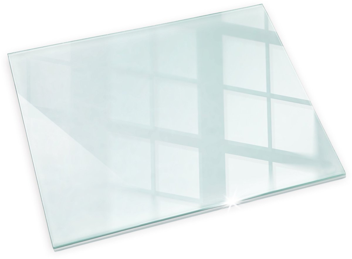 Tulup Kachel Vloerplaat - Rechthoek 60x40 cm Vloerplaat Voor Houtkachel - Vloerplaat Voor Kachel - Onderplaat Kachel - Plaat Onder Houtkachel - Plaat Voor Onder Houtkachel