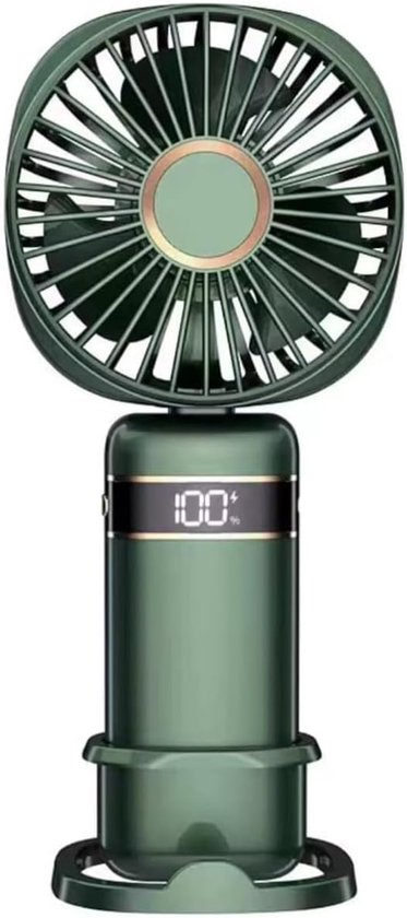Multper 20.000 mAh campingventilator met ledlicht, 5 snelheden, draagbare oplaadbare ventilator met afstandsbediening en haak, USB-ventilator met schudkop, tafelventilator voor camping en tenten