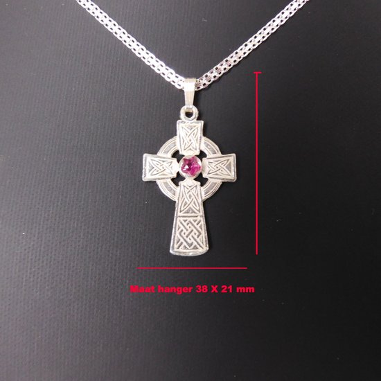 Pendentif Croix Celtique En Argent 925 - Bijou Symbolique Avec Chaîne