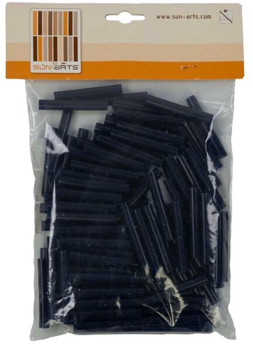 Sun Arts 250 stuks hulzen donkerblauw