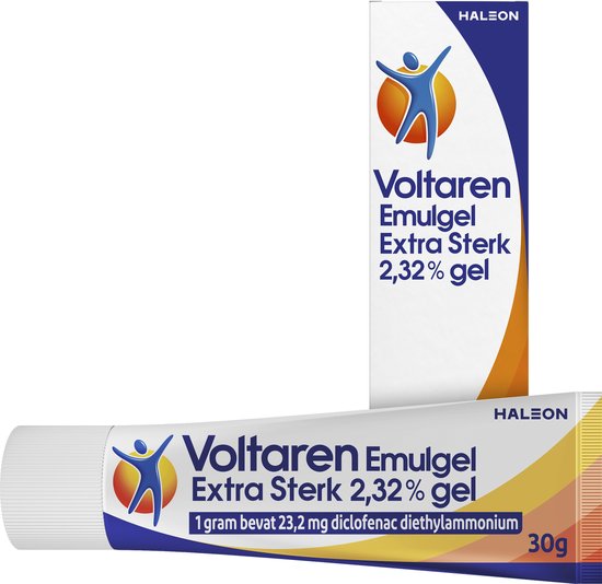 Voltaren Emulgel Extra Sterk 2,32% (diclofenac) 30gr bij Spier- of Gewrichtspijn