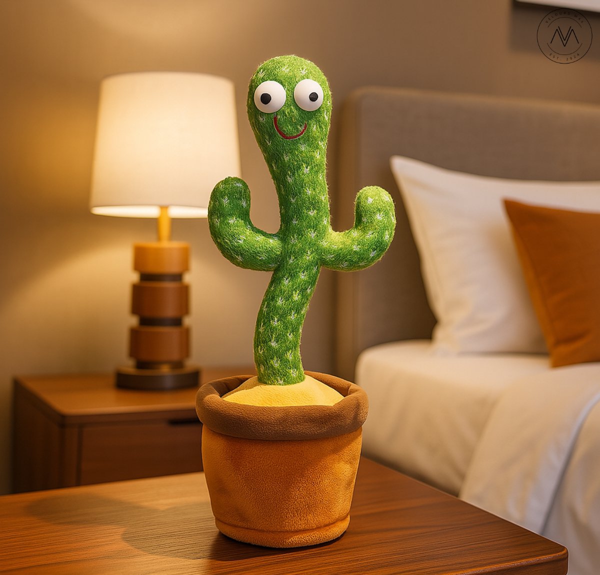Velours Max® - Dansende Cactus - Interactieve Pratende Knuffel - TikTok - Dancing - 120 Liedjes - Recorder - Kinderen - Baby - Pluche - Speelgoed - Speelgoed 2 Jaar - Speelgoed 1 Jaar - Kinderspeelgoed - Knuffel - Knuffels - — afbeelding 4