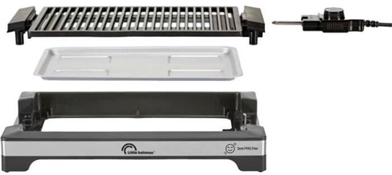 LITTLE BALANCE Elektrische Barbecue - Easy Nopifas - Kookoppervlak 38 x 25 cm - PFAS-vrije microkeramische coating - 2000W van Merkloos — afbeelding 3