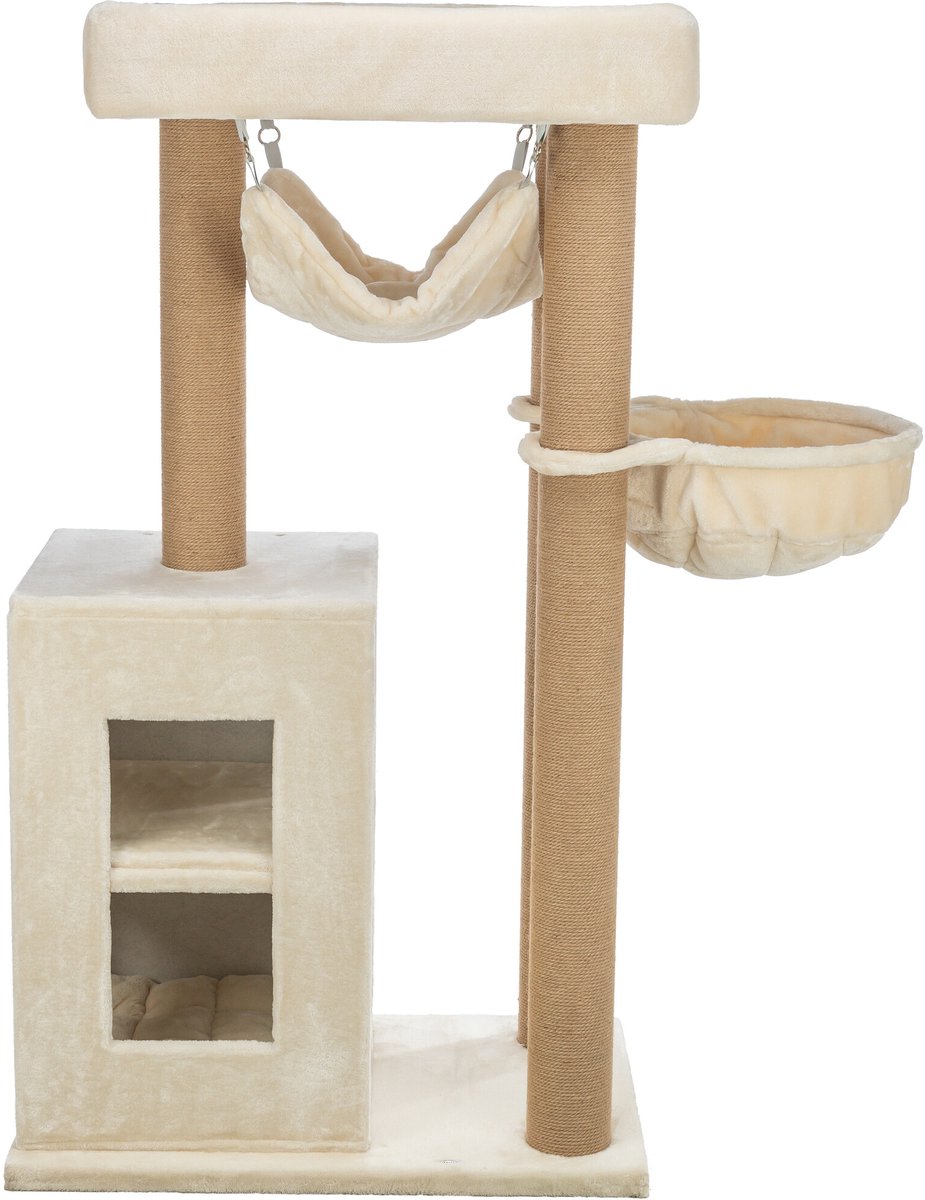 Trixie krabpaal amadeus xxl beige 90x60x163 cm