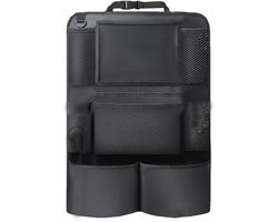 Set van 2 stuks - auto accessories - Opbergmat voor de achterbank - auto organizer - Automat voor kinderen - Organizer mat voor de achterbank - 65*45 cm - zwart