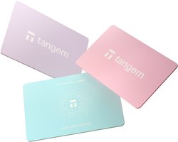 Tangem Wallet 3 kaarten - Blush Sky - met Recovery Seed functionaliteit