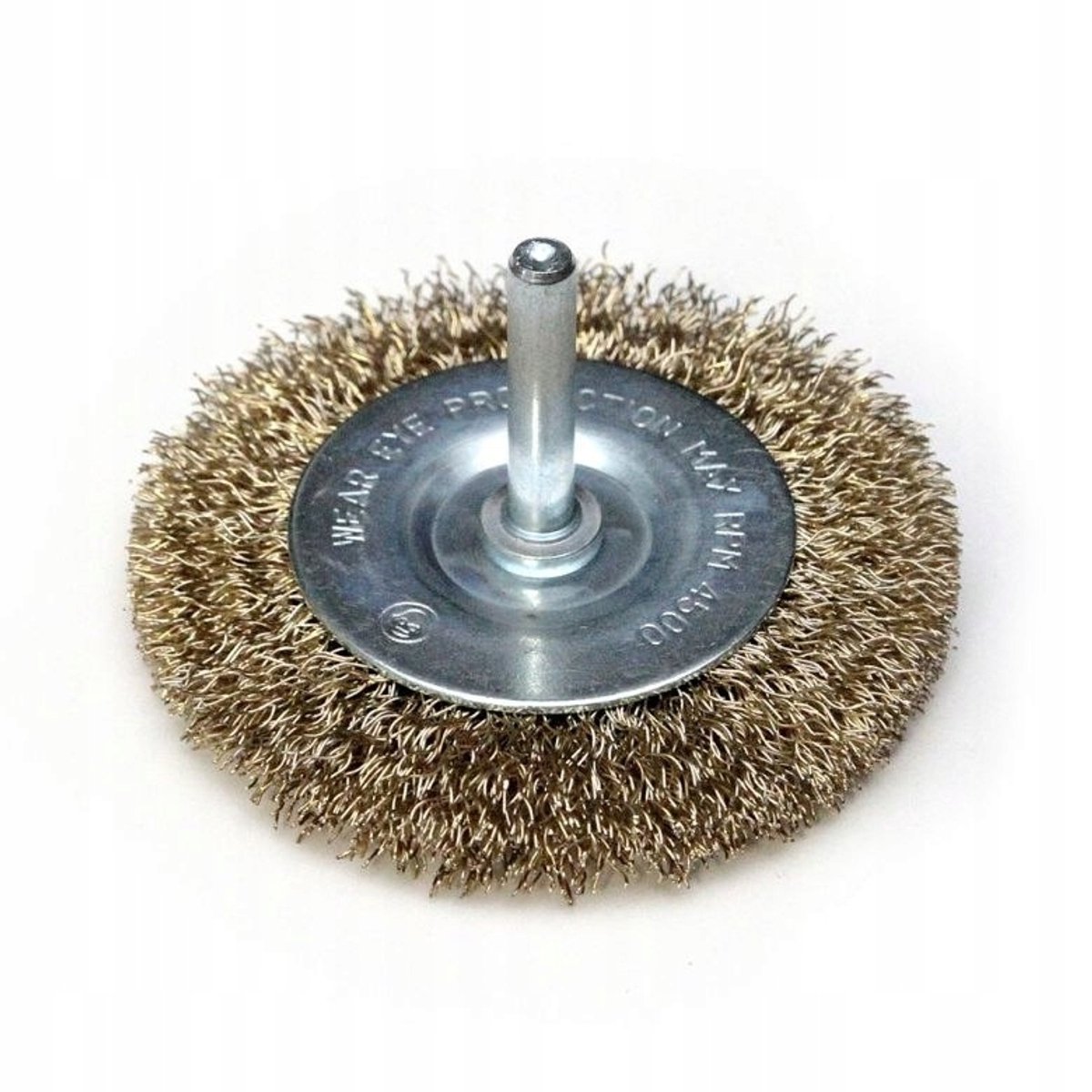 Dedra Serie - Messing Draadborstel - 75 mm - Voor Boormachine - Voor Verwijdering Van Roest