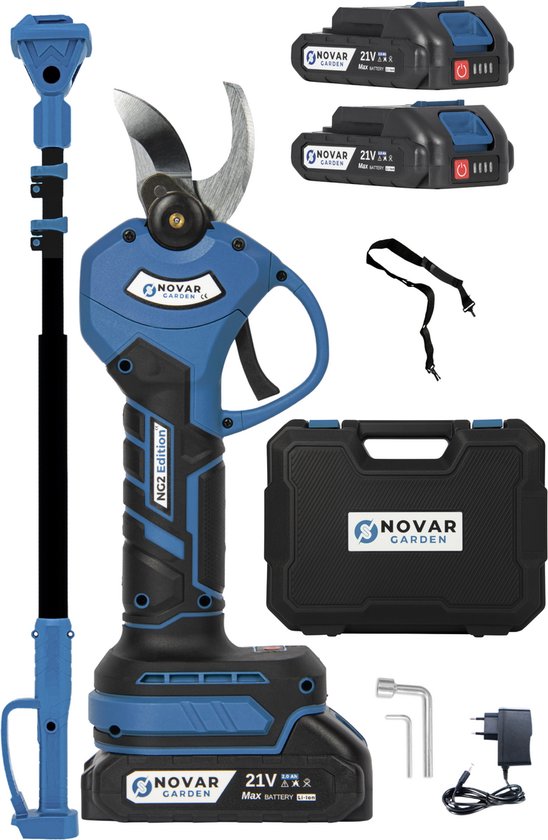NovarGarden telescopische snoeischaar NG2 – 130-250cm – 30mm