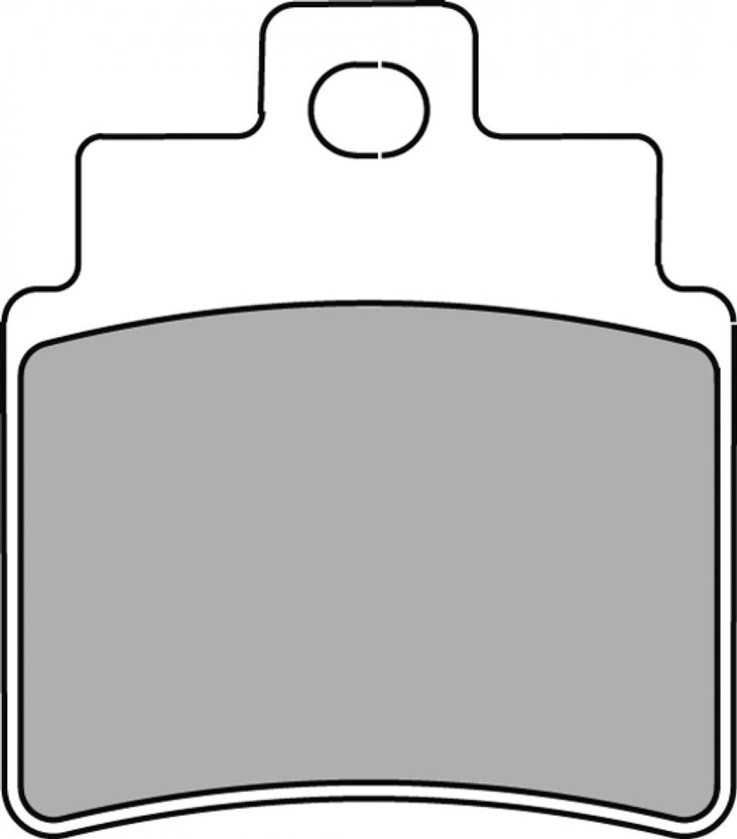 Plaquette de frein Ferodo pour Scooter Sym 125 Gts Evo 2008 à 2012 AV Neuf
