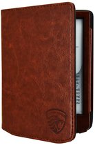 Luxe Hoesje Geschikt voor Pocketbook Verse Hoes Cover Cognac Bruin