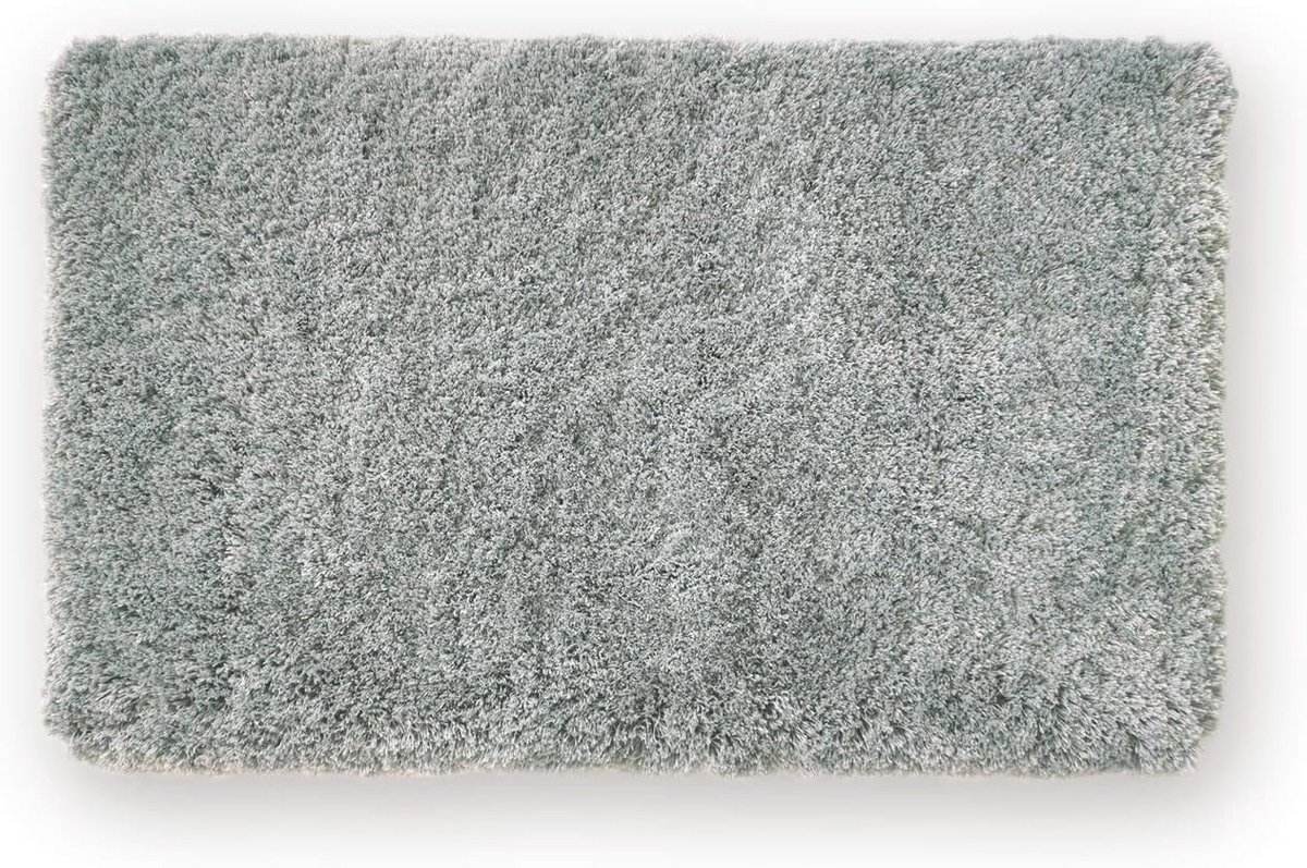 Antislip Badmat 50 x 80 cm | Wasbaar en Hygienisch | Comfortabele Douchemat voor de Badkamer - Grijs