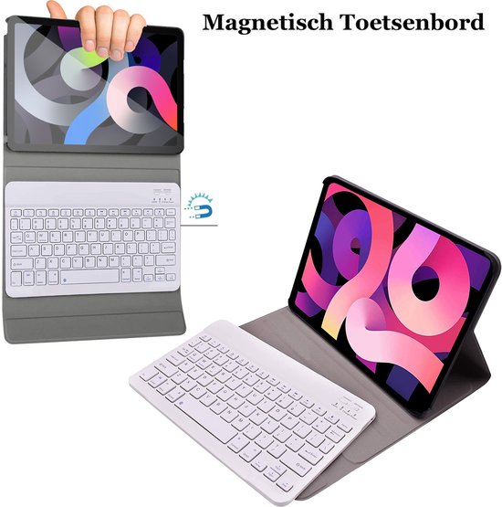 Étui clavier pour Xiaomi Mi Pad 7/7 Pro (11,2 pouces - 2025 - 7e génération) - Étui clavier or rose
