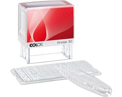 Stempel Colop 30/1 Set (doe-het-zelf) met zwart inktkussen