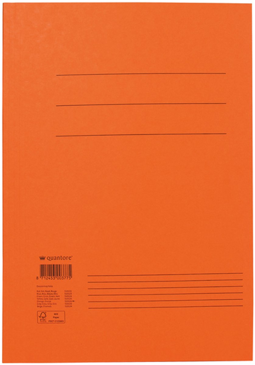 Dossiermap Folio Oranje Huismerk