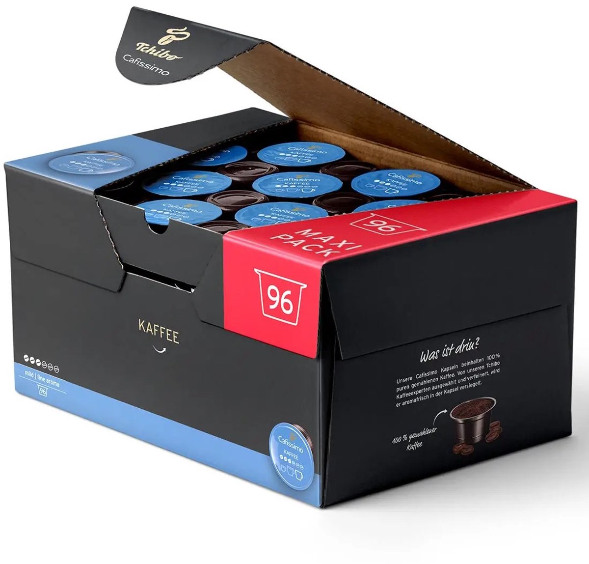 Goedkoopste Cafissimo Kaffee Mild - 4 x 96 caps