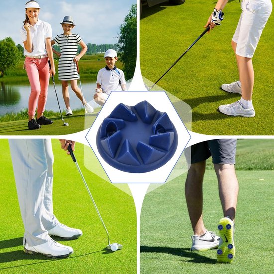 22 Stuks Golfspikes - Golfschoen Spikes - Antislip Golfpunten - Golfschoen Accessoires Tand Spikes - Golfschoen Zachte Spikes - Eenvoudig Te Installeren Voor Golfschoenen - Biedt De Golfer Grip, Stabiliteit, Comfort - Met Handheld Golfschoen Sleutels van Merkloos — afbeelding 4