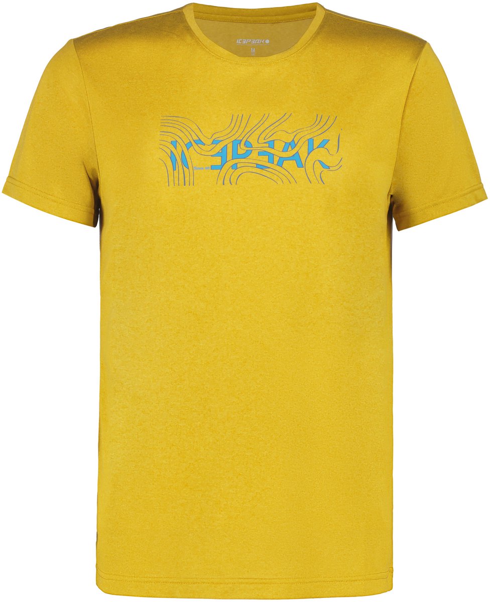 Icepeak Bearden Heren T-shirt Geel