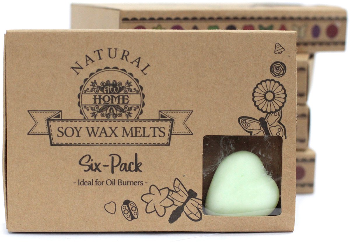 Ancient Wisdom Cadeauset van 6 waxmelts - Watermelon Fresh multicolor
