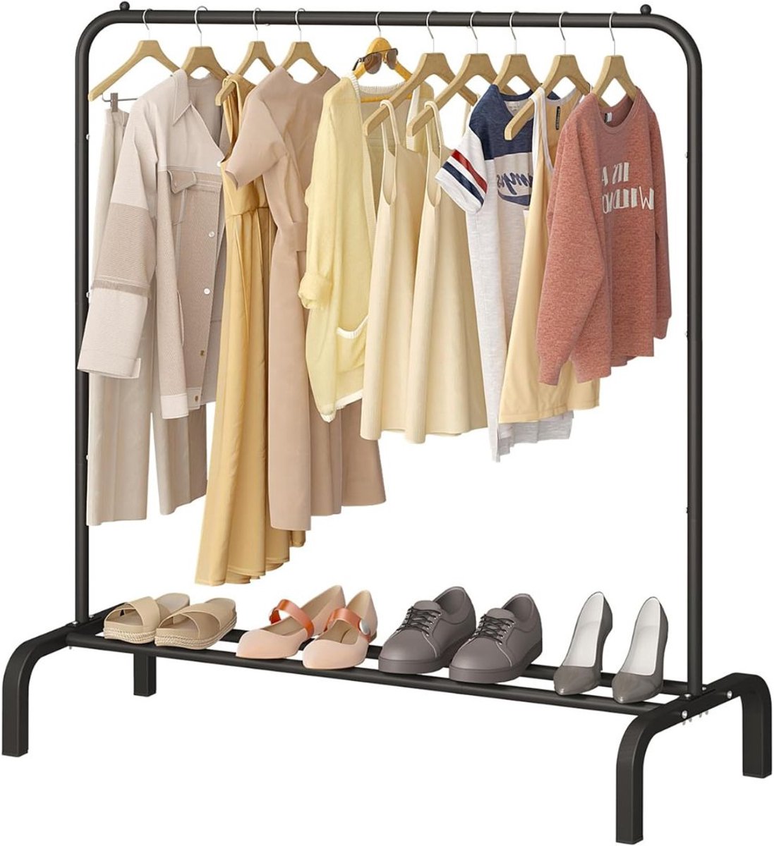 Kledingrek Metaal - Kledinghangers - Dressboy - Zwart
