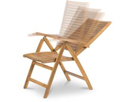 FIELDMANN – FDZN 4101-T – Tuinstoel – Acacia – 5 standen