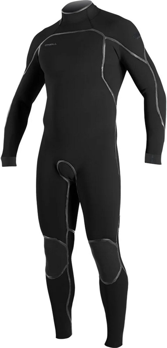 O'Neill Psycho One 5/4 mm Wetsuit – Back Zip – Fullsuit – Zwart – Maat XL – Heren