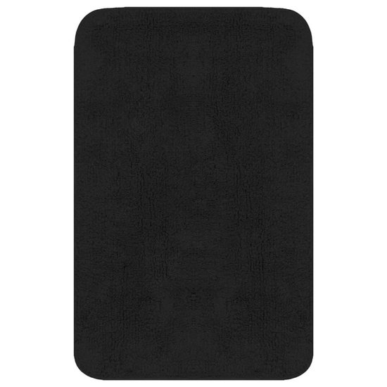 VDXL Badmattenset stof antraciet 2-delig