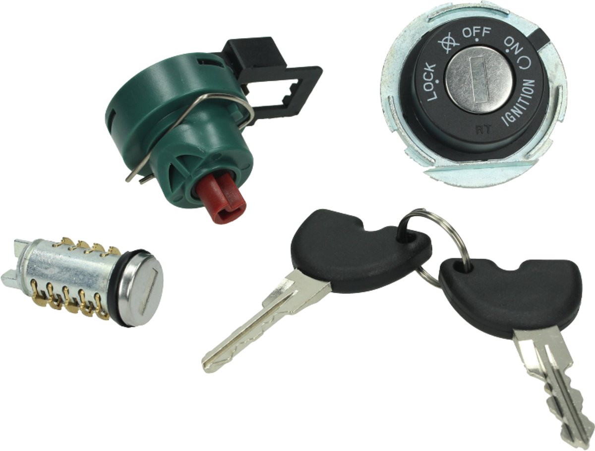 Contactslot set compleet Mokix voor Vespa LX, S Primavera en Sprint