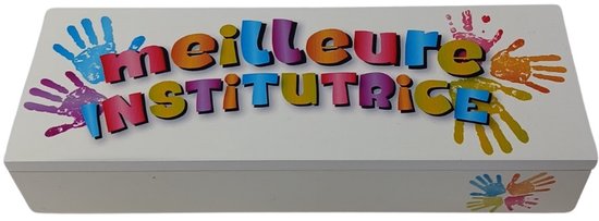Boite a stylos - Meilleur institutrice