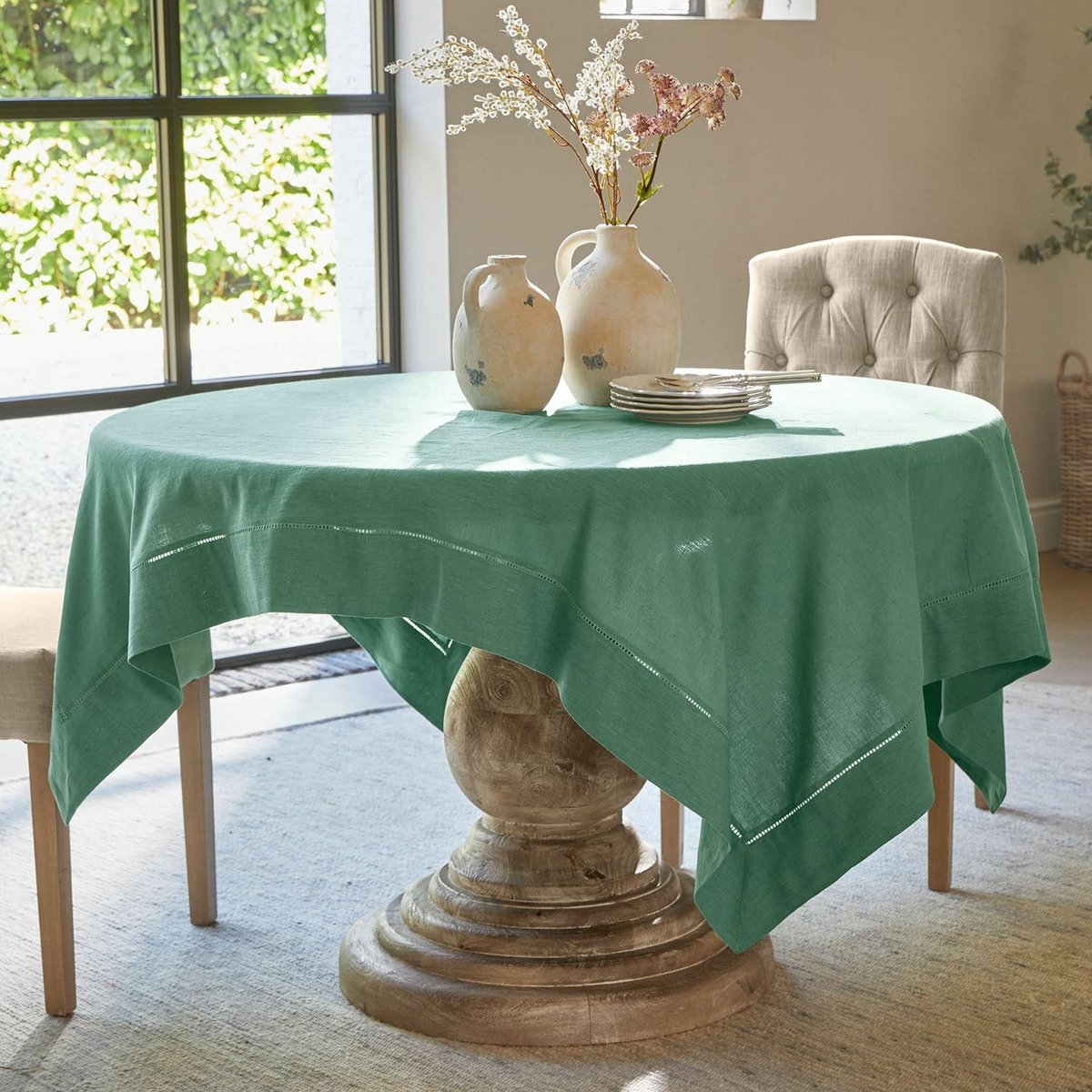 LOBERON Tafelkleed Covent Garden groen