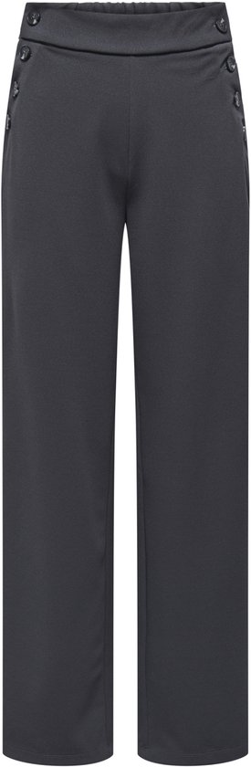 Only Broek Onlrina Life Button Pant Jrs Noos 15355593 Blue Graphite/horn Buttons Dames Maat - W30 X L32