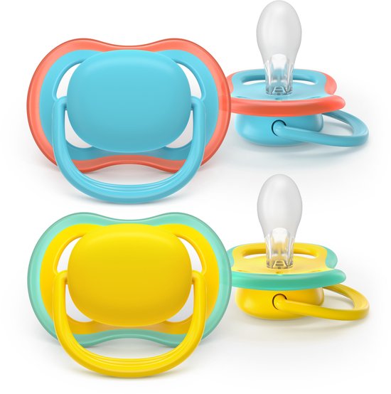Philips Avent Ultra Air - Ademend en lichtgewicht fopspeen (18mnd+) - 2 stuks - SCF349/57 van Philips — afbeelding 2
