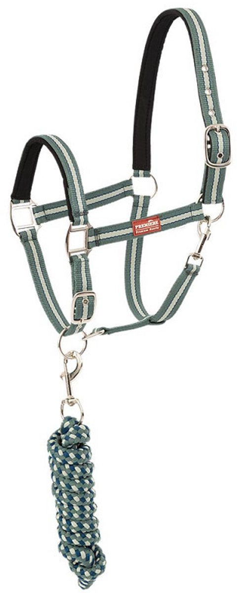 Premiere Halsterset Duck Green - Pony