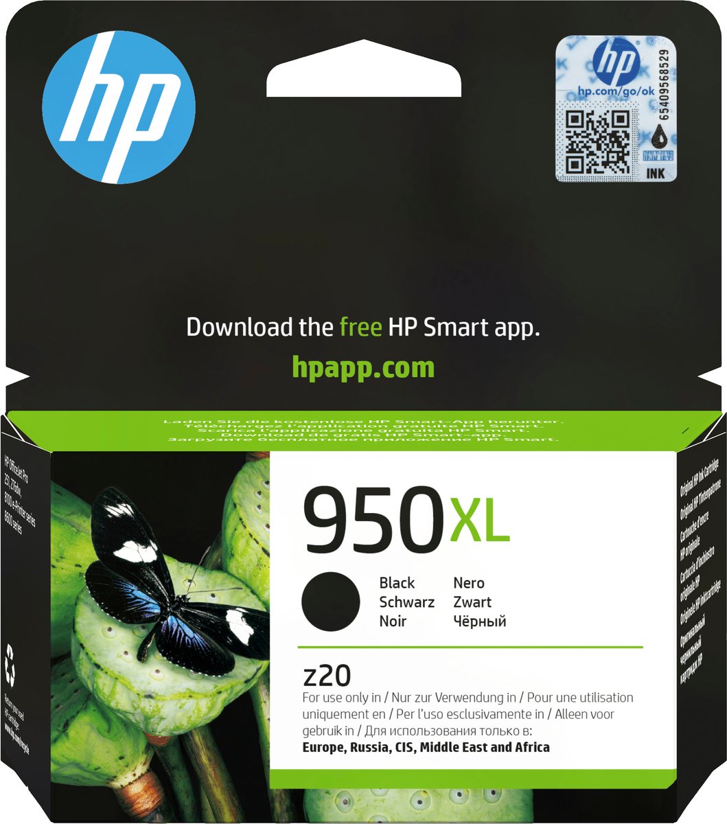 HP 950XL Inktcartridge Zwart