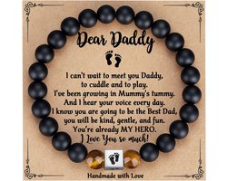 Cadeaus voor de eerste keer vader, armband voor aanstaande vader, cadeaus voor nieuwe vaders voor de verjaardag van hun vader met Kerstmis