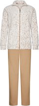 Pastunette - Huispak - Beige Animal - Fleece/Badstof - Beige - Maat 46