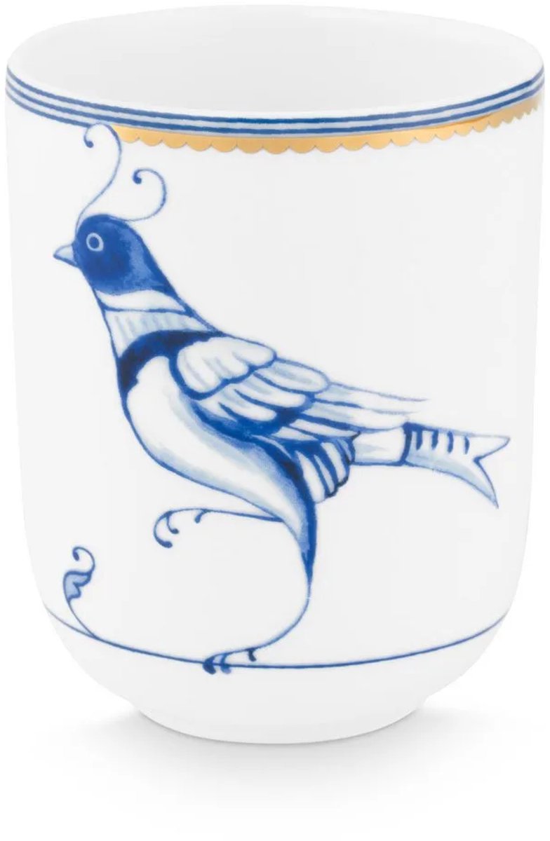 Pip Studio Pip & The Blue Bird White kleine mok