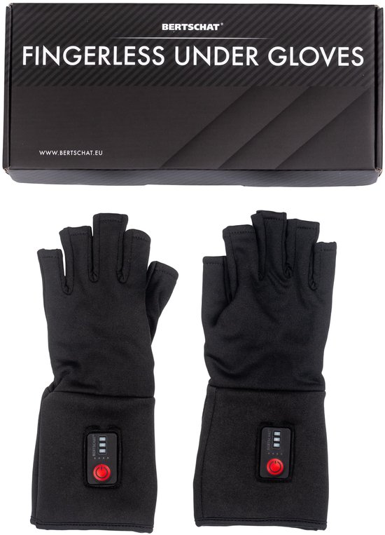 USB-verwarmde Handschoenen, Winterwarme Verwarming Want Gebreide Verwarming Warmer Volledige Half Vingerloze Warme Typehandschoenen Verwarmde Wanten voor Dames Heren Meisjes Jongens(Blauw