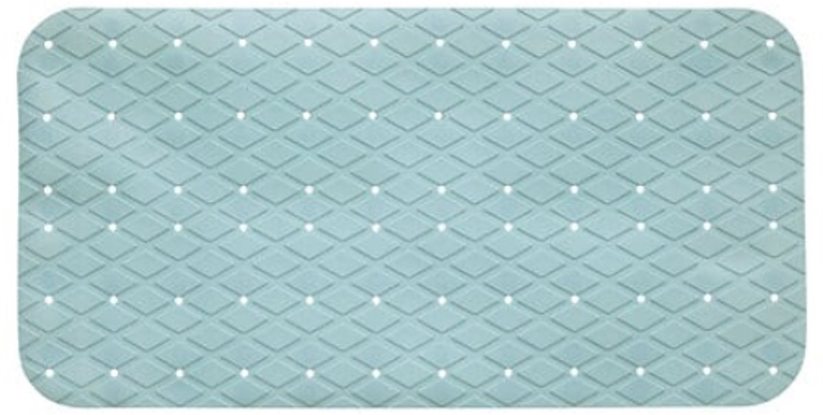 5Five PVC Badmat - 35x70cm - Antislip - Blauw