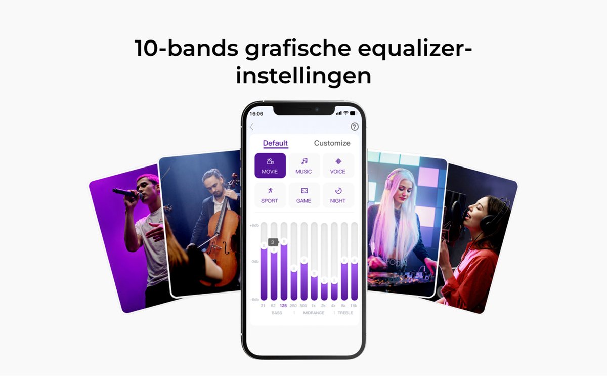 ULTIMEA Poseidon D70 Soundbar met Draadloze Subwoofer - afbeelding 3