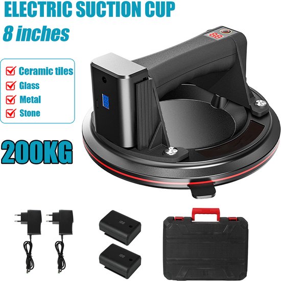 8 Inch Vacuüm Zuignap 220Kg Met Koperen Handvat Ve... – Grandado