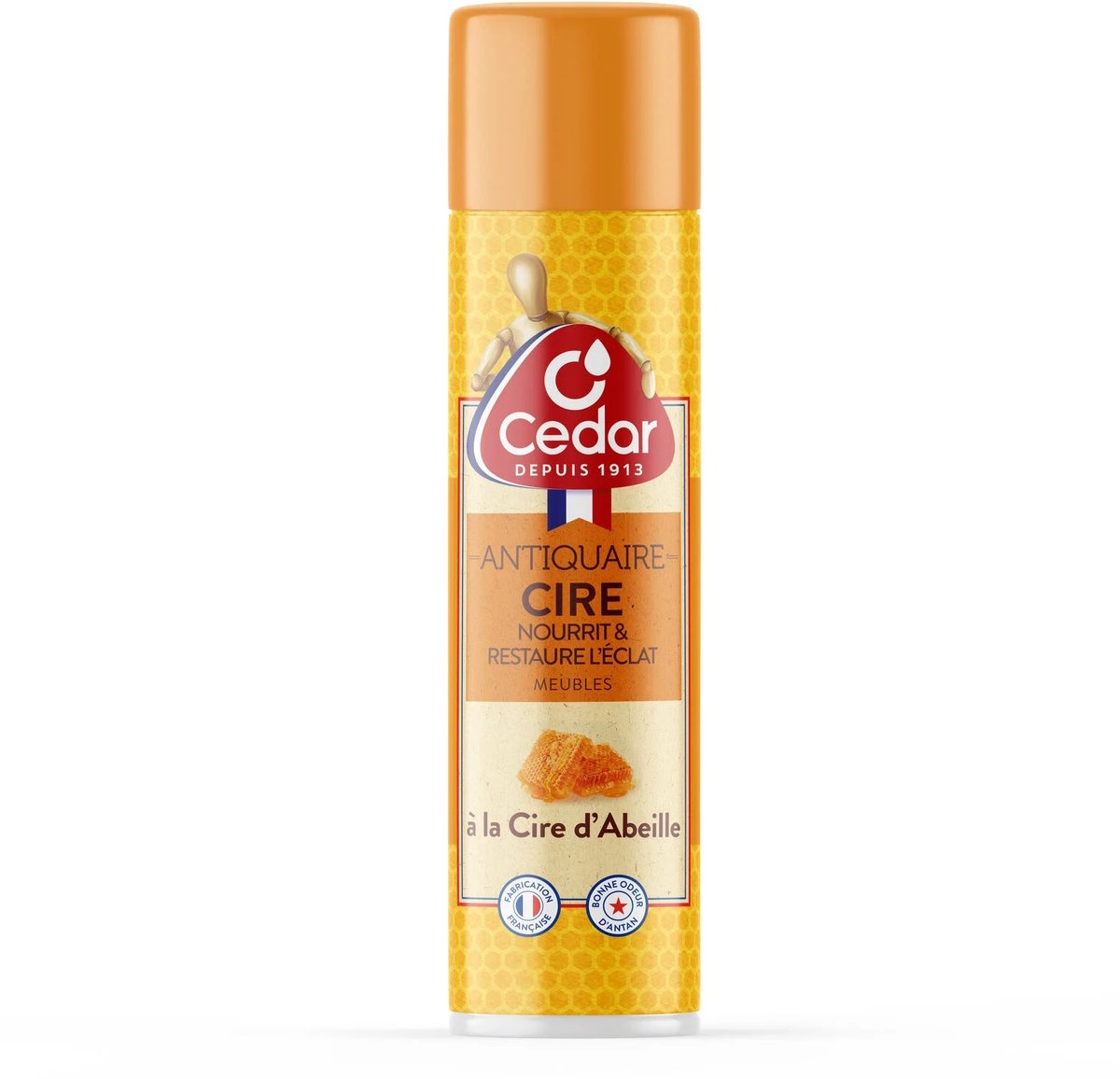2XOCedar Aerosol French Bee Wax, 300 ml CedAR Aerosol Franse Bijenwas, 300 ml