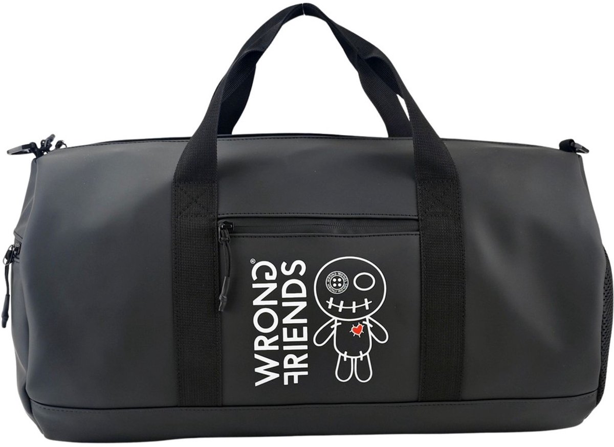 Wrong Friends Weekender Reistas – Black – Reistas One Size - Zwart
