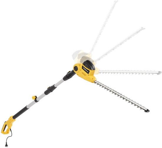 Powerplus - Garden Yellow - POWXG2044 - Geborsteld - Snijlengte haagschaar: 504 mm - Haagschaar - telescopisch 550W 550mm van Powerplus — afbeelding 2