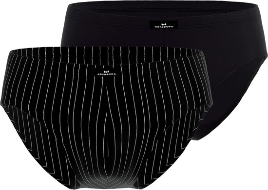 Gotzburg heren sport slip (2-pack) - zwart