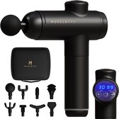 MusclePro Prime - 12V massage gun - professioneel massage apparaat - massage pistool - spier massage - sport massage - 8 mondstukken - 99 snelheden