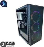 AZZA Prime ARGB Gaming PC | Intel Core i7-12700KF | GeForce RTX 4060 - 8 GB | 32 GB DDR4 | 1 TB SSD - NVMe | Windows 11 Pro