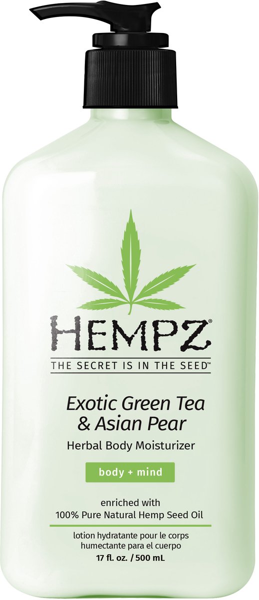 Hempz Herbal Moisturizer Exotic Green Tea & Asian Pear-bodylotion- 500ml