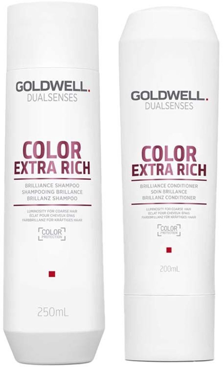 Goldwell Dualsenses Color Extra Rich Brilliance Shampoo 250ml + Conditioner 200ml
