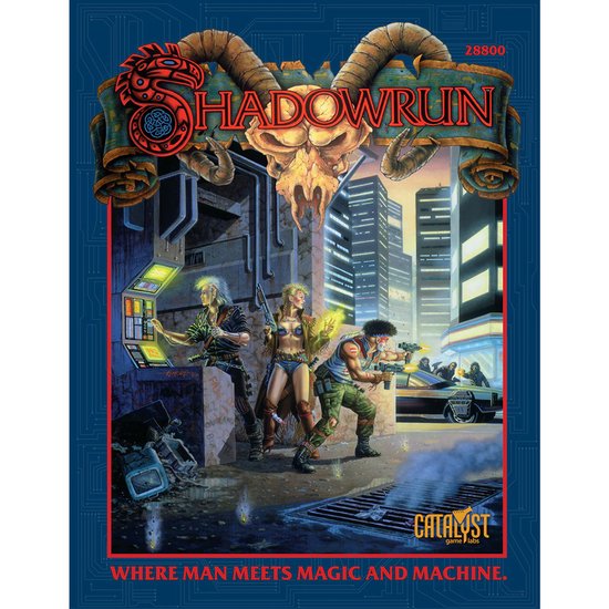 Shadowrun First Ed 35th Anniversary - cover
