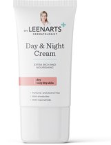 Drs Leenarts Dagcrème en Nachtcrème – Voor droge tot zeer droge huid – Parfumvrij – Met squalaan & vitamine E – 50 ml